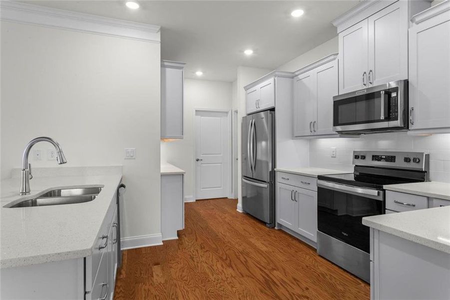 Furnished interior view inside a new home in , Cumming (Image 8).