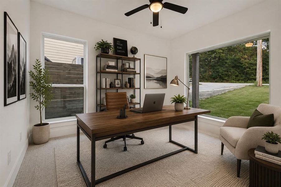 Furnished interior view inside a new home in , Seagoville (Image 13).