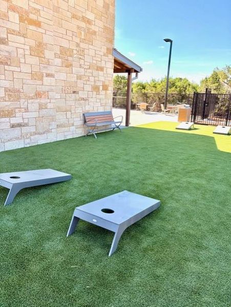 Exterior details and patio area of a home in Heritage, Dripping Springs (Image 11). Exterior details and patio area of a home in Heritage, Dripping Springs (Image 11).