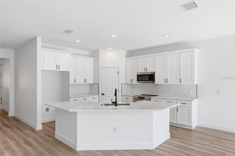Furnished interior view inside a new home in , Sanford (Image 12).