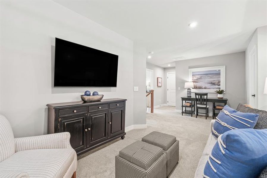 Furnished interior view inside a new home in Grande Dunes North Village, Myrtle Beach (Image 16). Furnished interior view inside a new home in Grande Dunes North Village, Myrtle Beach (Image 16).