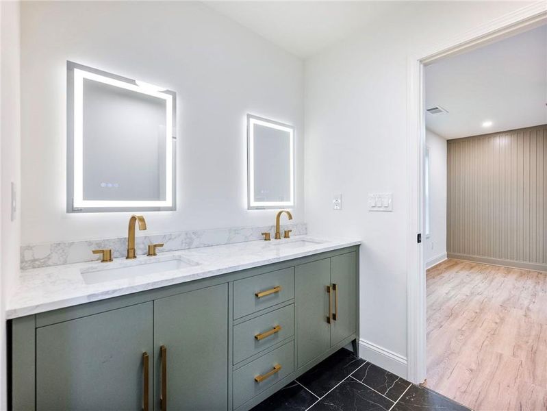 Furnished interior view inside a new home in , Conyers (Image 16).