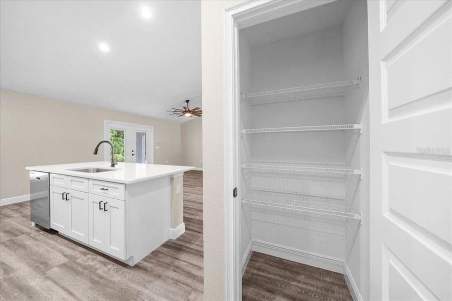 Furnished interior view inside a new home in , Dunnellon (Image 3).