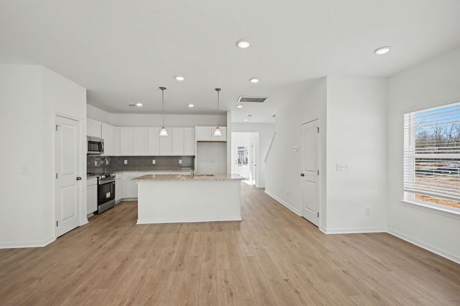 Spacious, unfurnished interior of a new home in Ironhorse, Dickson (Image 28). Spacious, unfurnished interior of a new home in Ironhorse, Dickson (Image 28).