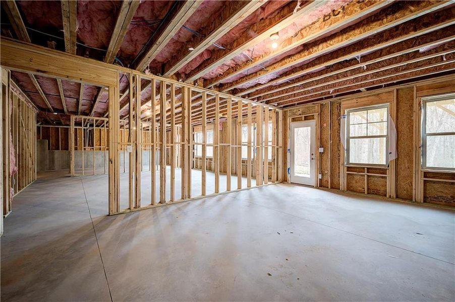 In-progress construction of a new home in Trinity Park, McDonough, GA (Image 38).