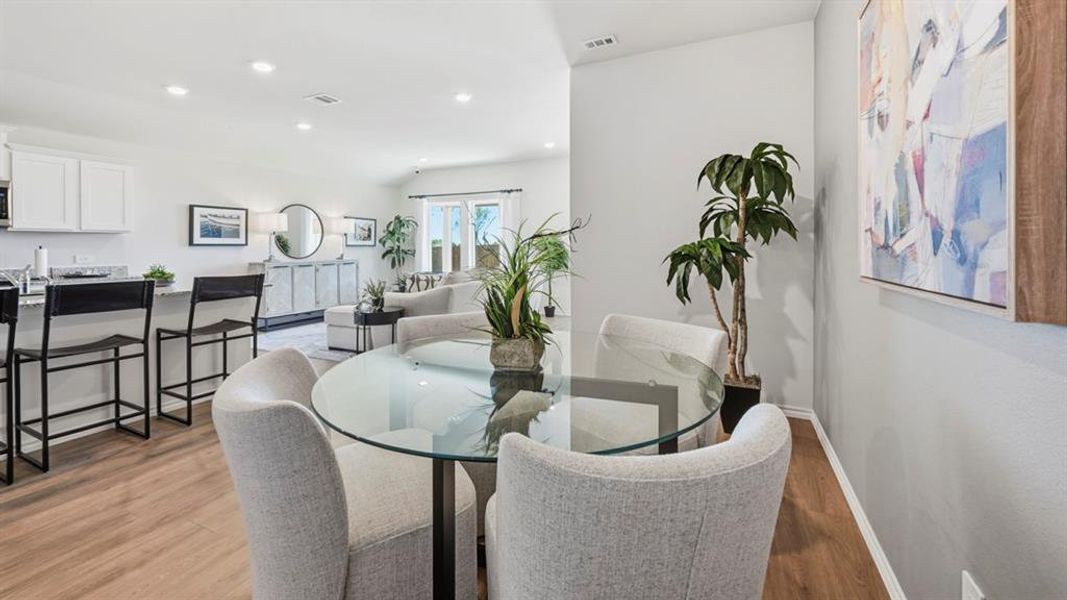 Furnished interior view inside a new home in Chalk Hill, Celina (Image 24).