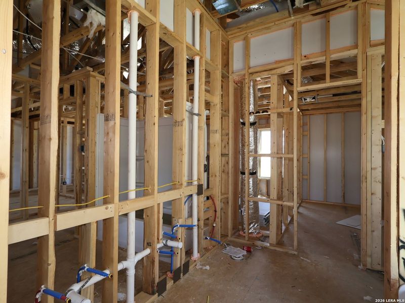 In-progress construction of a new home in Agave, San Antonio, TX (Image 35).