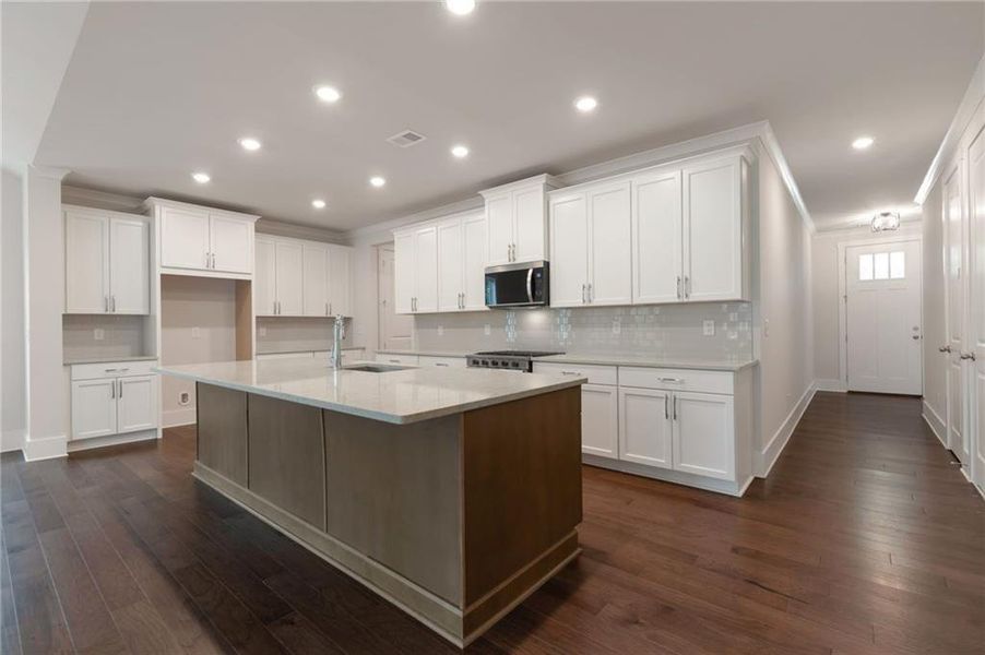 Furnished interior view inside a new home in , Canton (Image 5).