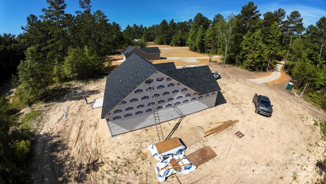 In-progress construction of a new home in , Pageland, SC (Image 15).
