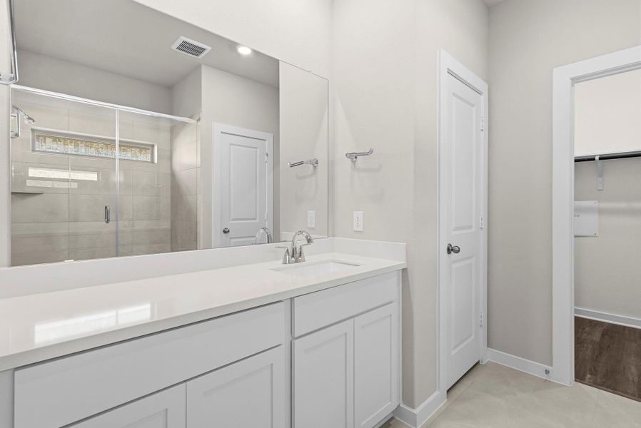 Furnished interior view inside a new home in Windrose Green, Angleton (Image 12).