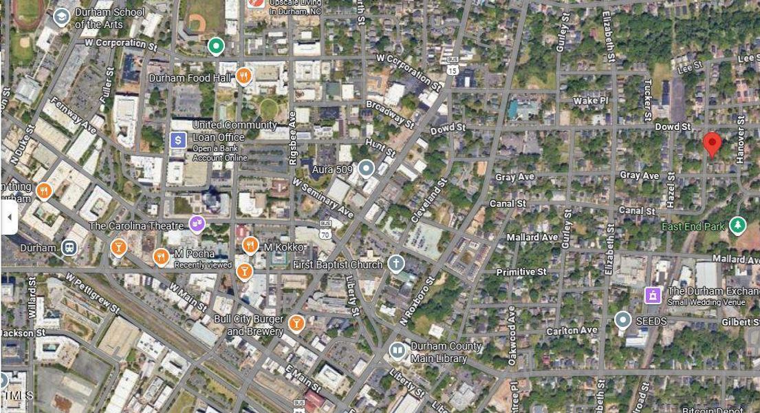 Aerial near Downtown Aerial near Downtown