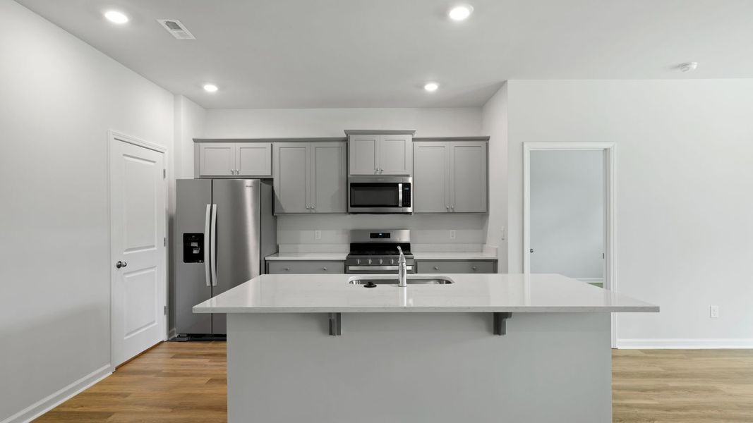 Furnished interior view inside a new home in Pineview North, Summerville (Image 2).
