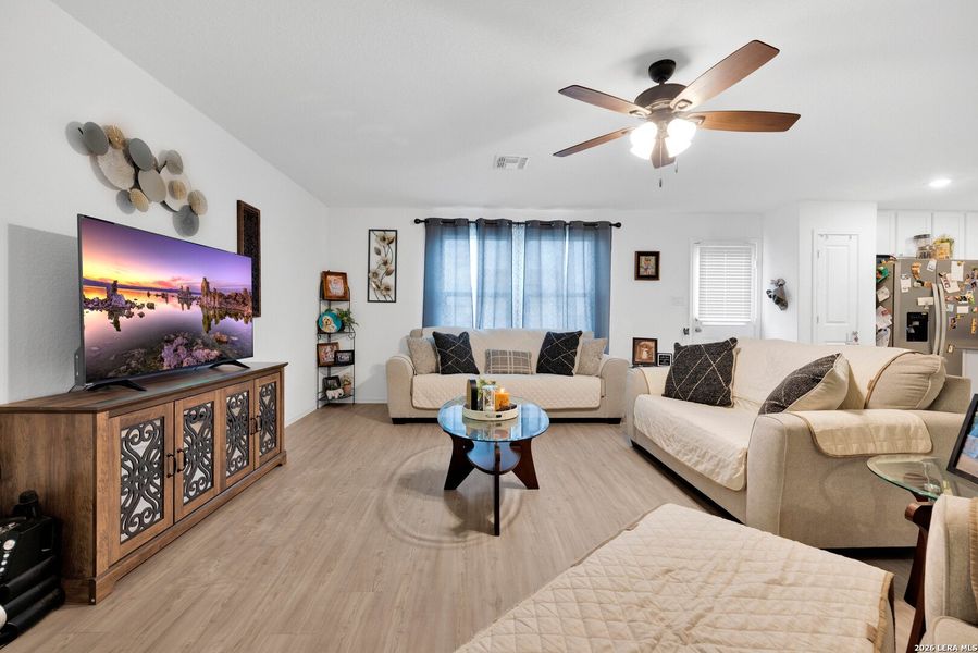 Furnished interior view inside a new home in Morgan Heights, San Antonio (Image 6).