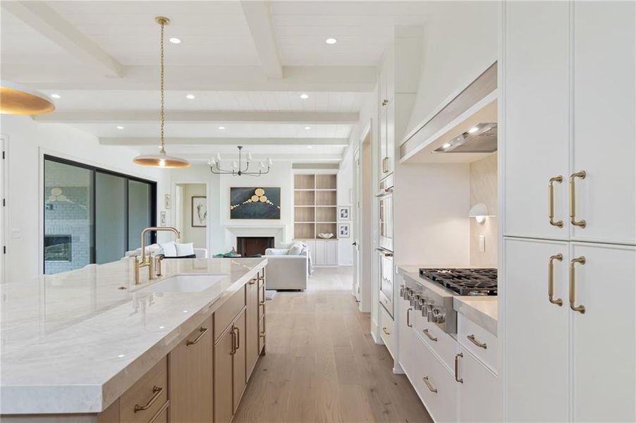 Furnished interior view inside a new home in , Roswell (Image 4).
