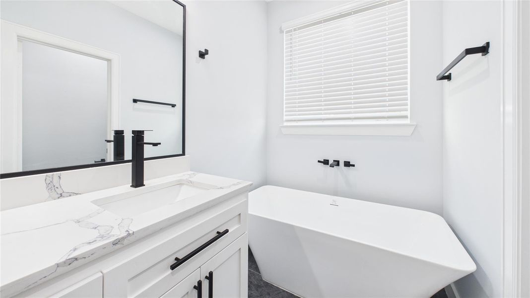 Furnished interior view inside a new home in , Houston (Image 7).