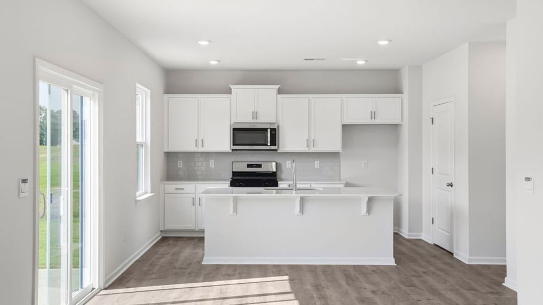 Furnished interior view inside a new home in Waverly Station, Greenwood (Image 9).