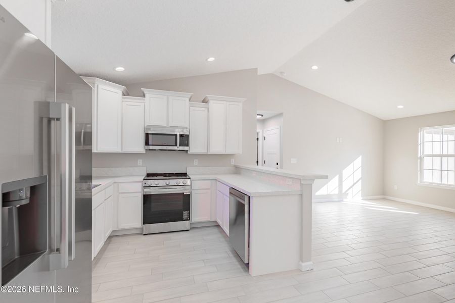 Furnished interior view inside a new home in , Keystone Heights (Image 6).