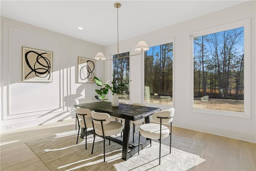 Furnished interior view inside a new home in , Lawrenceville (Image 3).