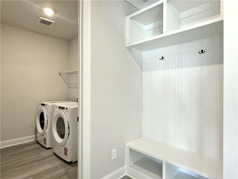 Furnished interior view inside a new home in , Braselton (Image 16).