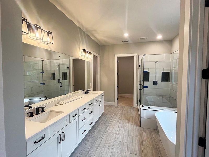 Furnished interior view inside a new home in , Canton (Image 12).