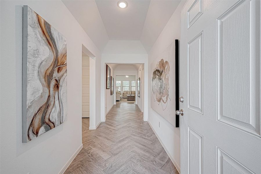 Furnished interior view inside a new home in Splendora Fields, Splendora (Image 16).