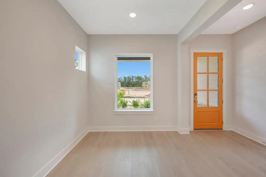 Spacious, unfurnished interior of a new home in Two Step Farm - Landmark Row Collection, Montgomery (Image 23).