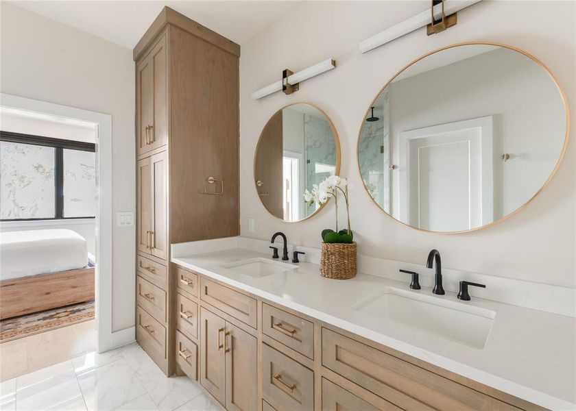 Furnished interior view inside a new home in , Glen Rose (Image 26).