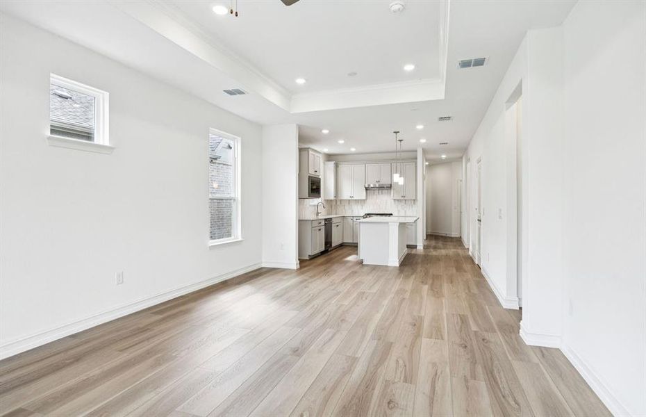 Open-concept living Open-concept living