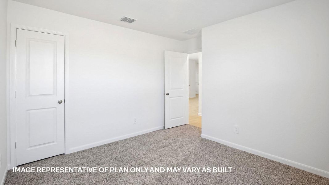 Representative unfurnished interior of a home built from the The Lakeway by D.R. Horton in Revelry, Del Valle (Image 47).