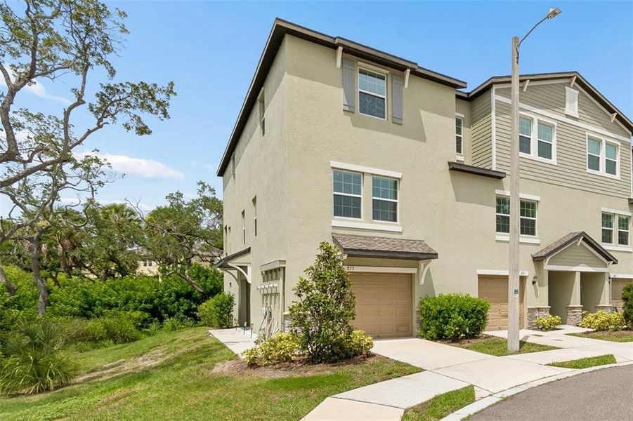 Front exterior of a new home in , Tampa, FL, highlighting curb appeal (Image 2). Front exterior of a new home in , Tampa, FL, highlighting curb appeal (Image 2).