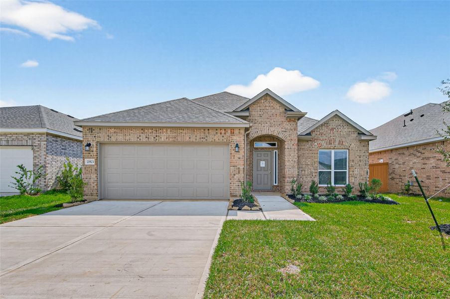 Exterior details and patio area of a home in Cypress Green, Hockley (Image 2).
