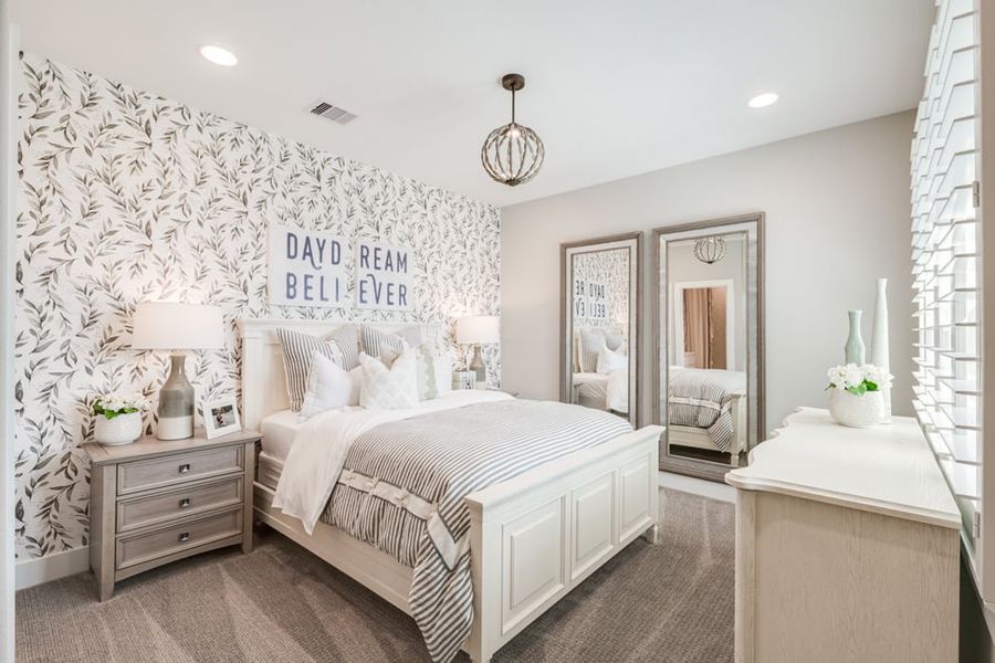 Representative furnished interior of a home built from the Sauvignon by Tri Pointe Homes in The Estates at James Lane, Fulshear (Image 25).
