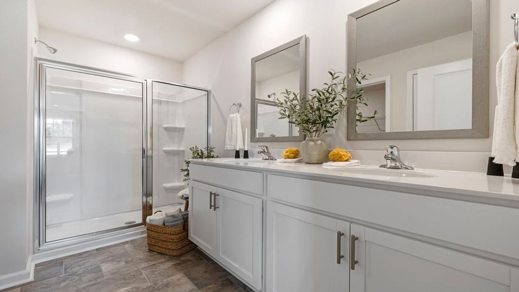 Furnished interior view inside a new home in Lakestone, Woodruff (Image 35).