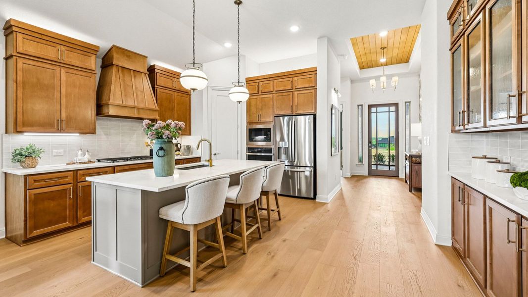 Representative furnished interior of a home built from the Oleander by DRB Homes in Sunfield, Buda (Image 14). Representative furnished interior of a home built from the Oleander by DRB Homes in Sunfield, Buda (Image 14).