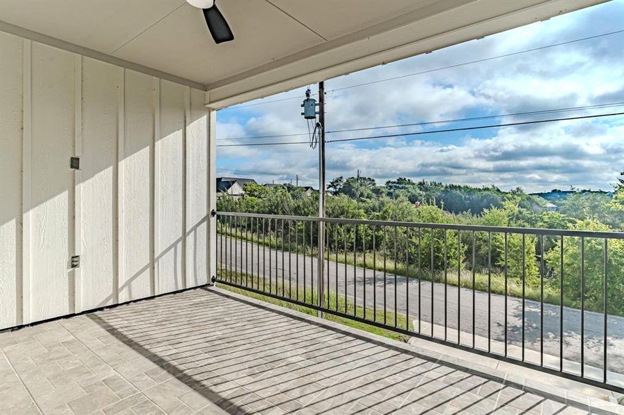 Exterior details and patio area of a home in , Granbury (Image 3). Exterior details and patio area of a home in , Granbury (Image 3).
