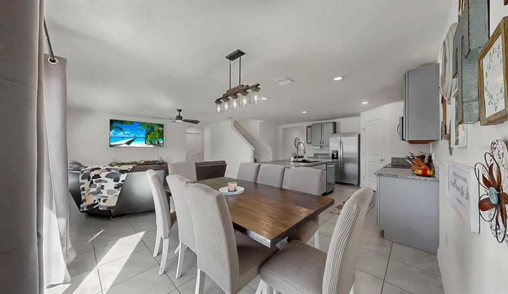Furnished interior view inside a new home in Berry Bay, Wimauma (Image 23).