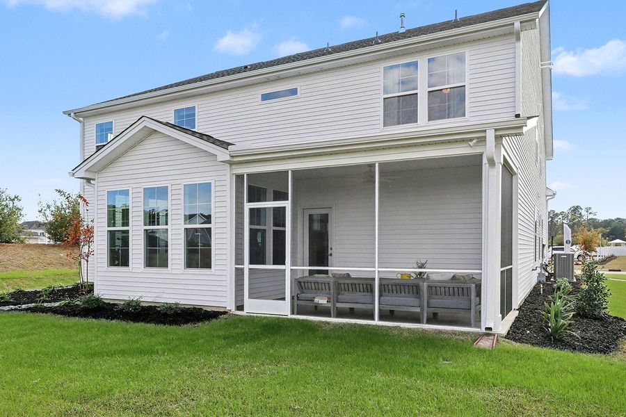 Exterior details and patio area of a home in , Summerville (Image 21).
