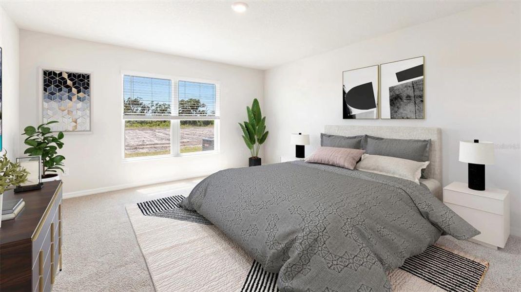 Furnished interior view inside a new home in Bella Lago, Parrish (Image 13).