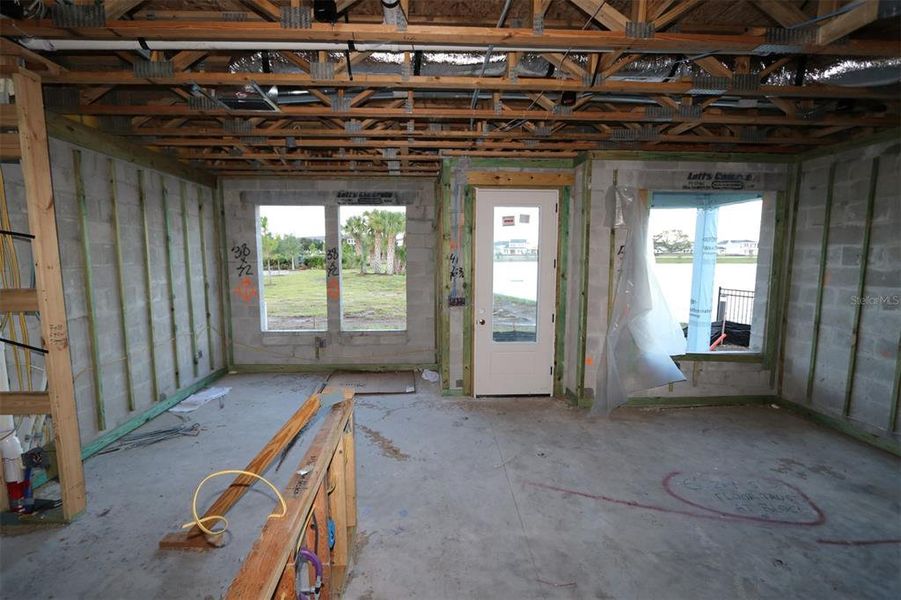 Family & Dining Room **Under Construction