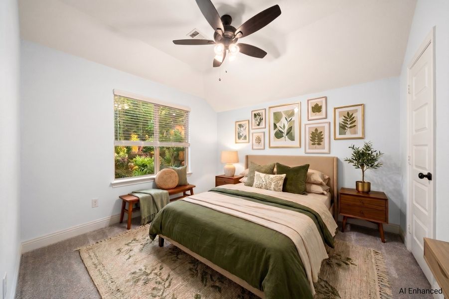 Furnished interior view inside a new home in Summerwood, Red Oak (Image 11).