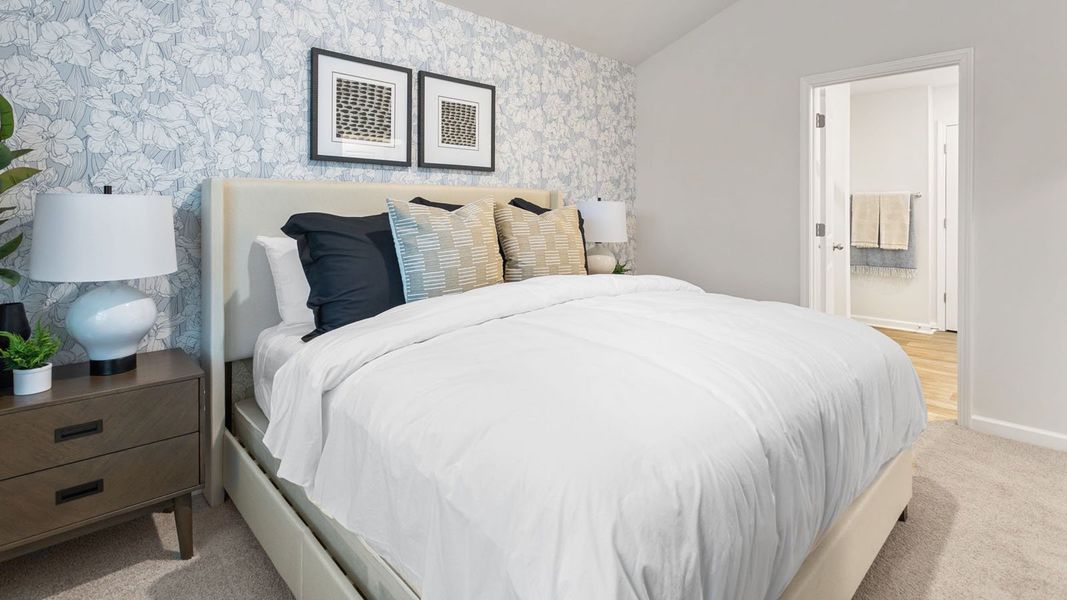 Representative furnished interior of a home built from the MAYWOOD - EXPRESS by D.R. Horton in Glennview, Kernersville (Image 15).