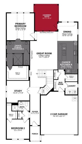 2D floor plan layout of this home in Venado Crossing, Cibolo, TX (Image 2). 2D floor plan layout of this home in Venado Crossing, Cibolo, TX (Image 2).