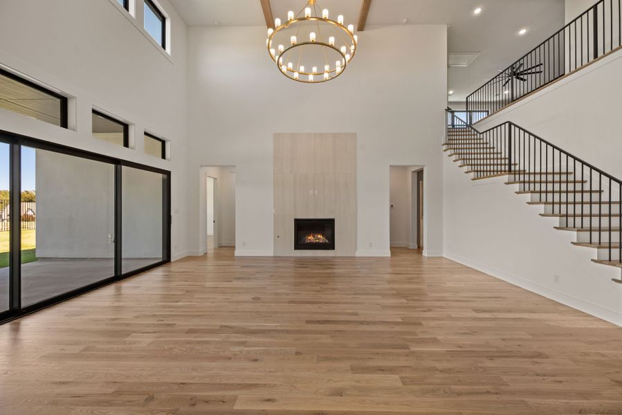 Spacious, unfurnished interior of a new home in Montclair, Prosper (Image 25). Spacious, unfurnished interior of a new home in Montclair, Prosper (Image 25).