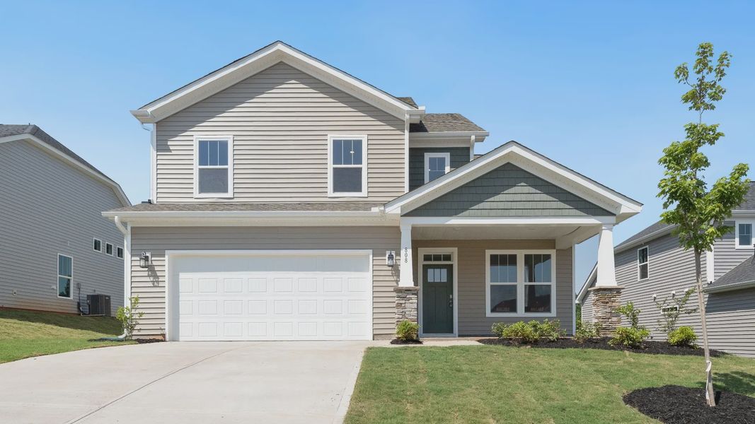 Front Exterior of The Cameron Design by DRB Homes Front Exterior of The Cameron Design by DRB Homes