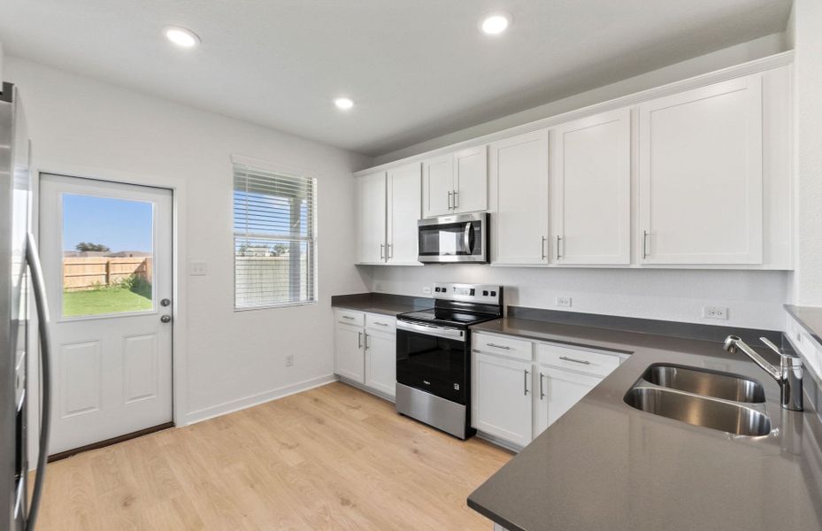 Furnished interior view inside a new home in Sonterra, Jarrell (Image 10).