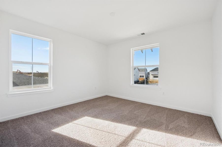 Spacious, unfurnished interior of a new home in Harvest Crossing, Aurora (Image 16). Spacious, unfurnished interior of a new home in Harvest Crossing, Aurora (Image 16).