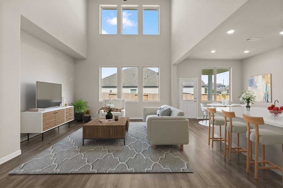 This home boasts a spacious open concept layout that combines the best of modern design and comfort for everyday living.