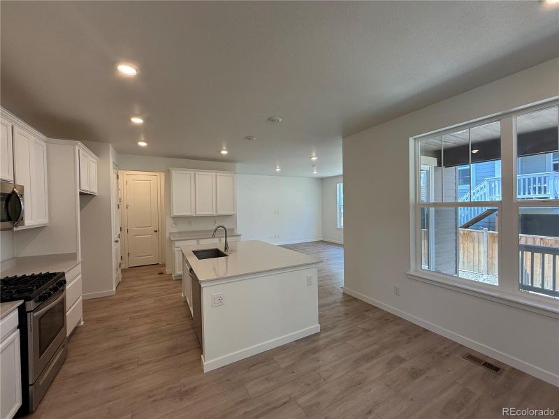 Furnished interior view inside a new home in , Parker (Image 6).