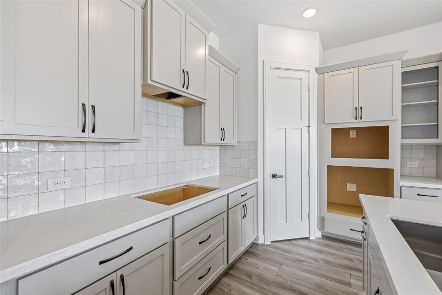Furnished interior view inside a new home in Bridgeland Central, Cypress (Image 7).