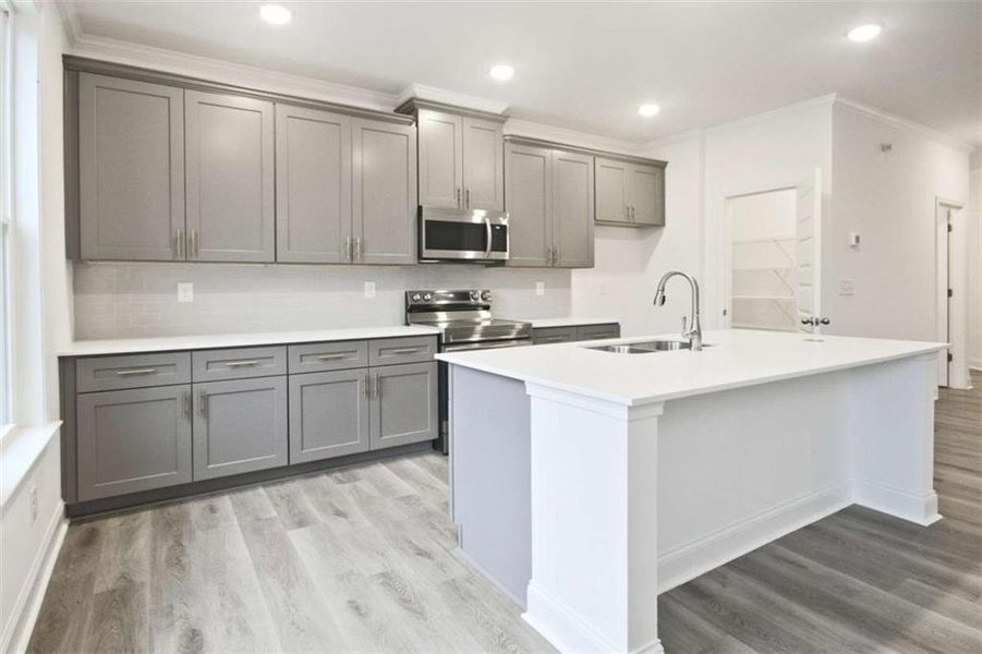 Furnished interior view inside a new home in Porter Reserve, Decatur (Image 10).
